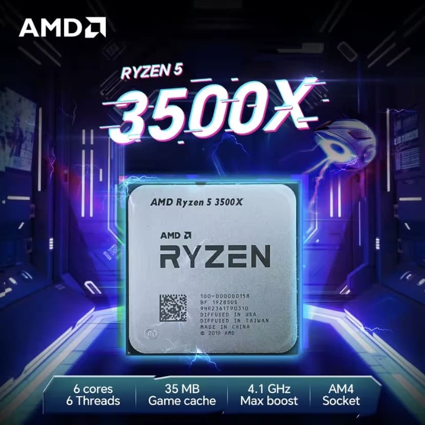 Code promo - AMD Ryzen 5 3500X : 6 cœurs pour un PC performant
