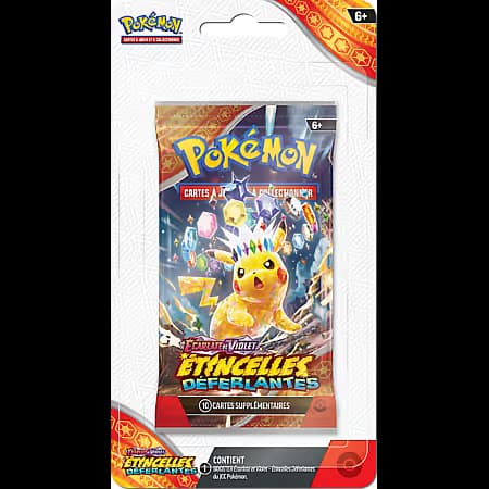 Pack Pokémon Tornades Scintillantes EV08 (Disponible en Magasins Sélectionnés)