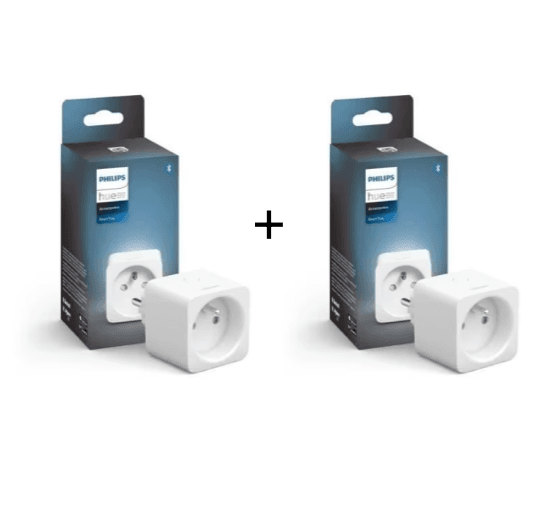 Offre spéciale : 2 prises connectées Philips Hue (la deuxième offerte)