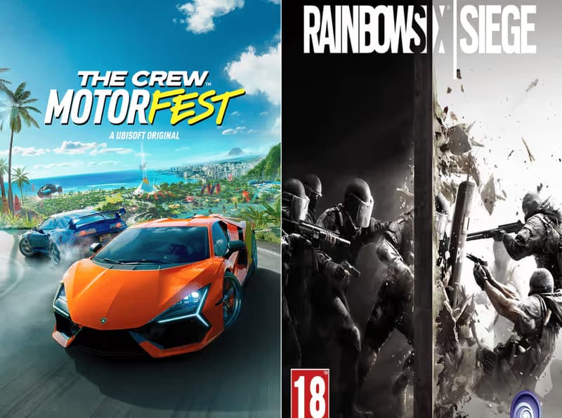 Semaine de découvertes vidéoludiques : The Crew Motorfest et Rainbow Six Siege en accès gratuit du 5 au 12 décembre sur toutes les plateformes