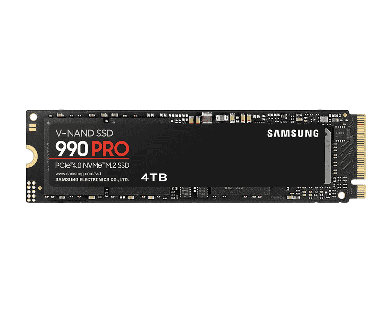 Code promo - SSD interne M.2 NVMe Samsung 990 PRO 4 To disponible via Boursorama