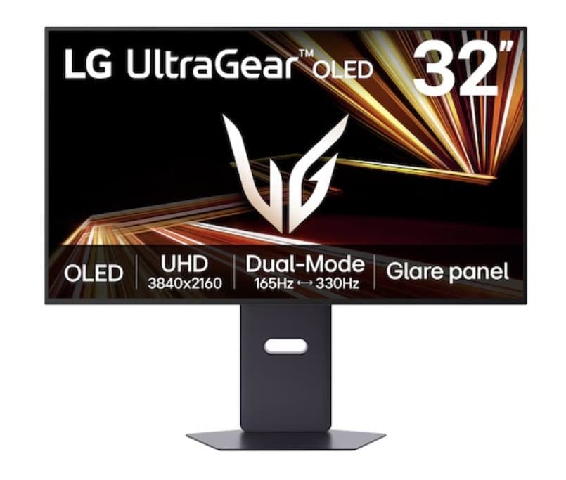 Écran PC LG OLED 32" 4K 165 Hz - 31,5 pouces