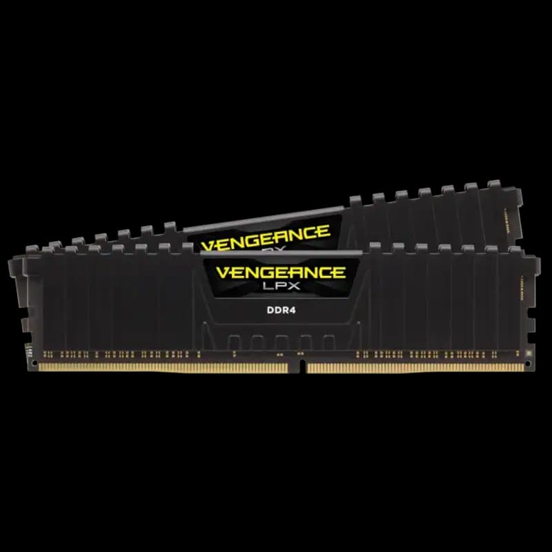 Kit RAM Corsair Vengeance LPX - 32 Go (2x16Go) DDR4 3600MHz C18 - Édition Noire