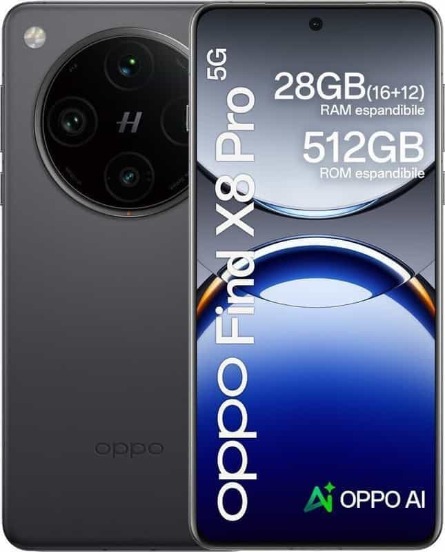 Smartphone Oppo Find X8 Pro - Noir, 16Go/512Go 🔥📸