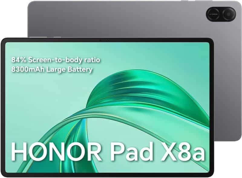 Code promo - Tablette Honor Pad X8a 11" FHD 90Hz, Snapdragon 680, 4 Go RAM, 128 Go, Batterie 8300mAh