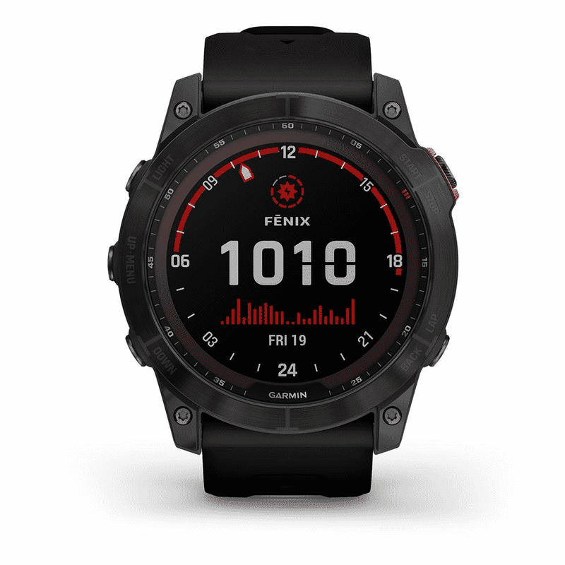 Montre Multisports Garmin Fénix 7X Solar Gray 51mm, Fonctionnalités Avancées et Autonomie Longue Durée