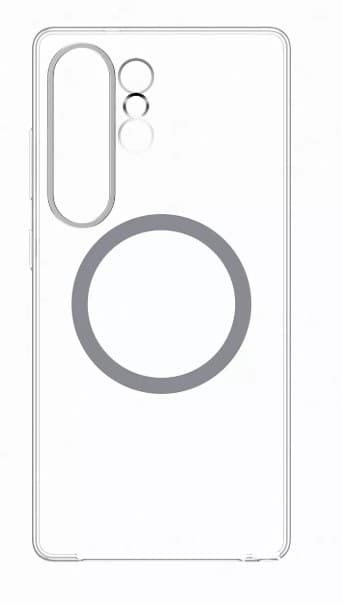 Coque Transparente Magnétique pour Samsung Galaxy S25 Ultra avec ODR