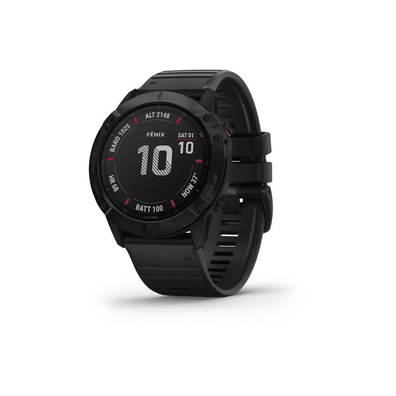 Montre de Sport Connectée Garmin Fenix 6X - Edition Noire