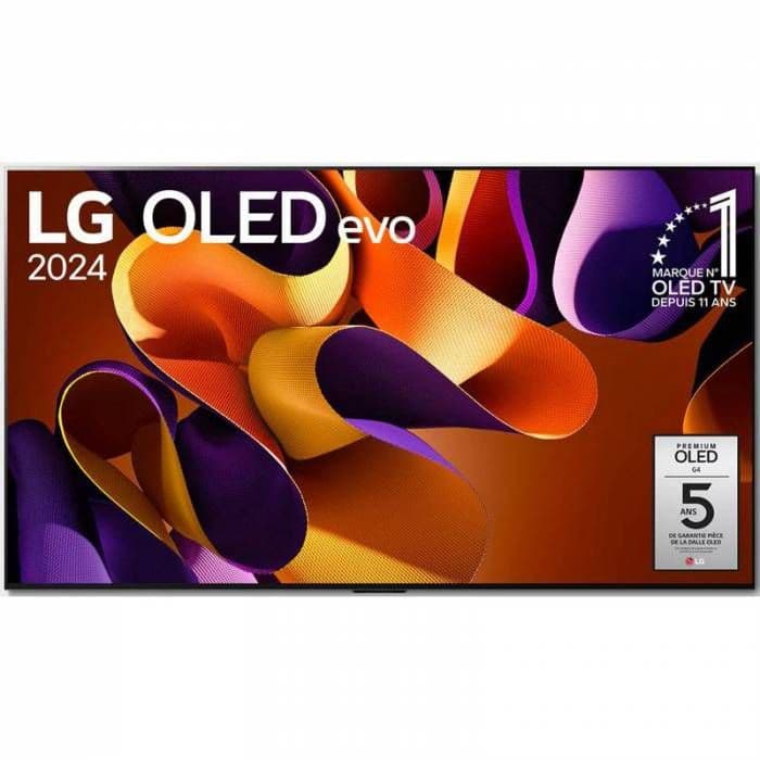 ✨【Offre Exclusive】TV LG OLED77G4 77" 4K UHD - Immersion Totale avec 300€ de Remboursement ! 🎁