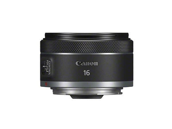 Objectif Canon RF 16mm f/2.8 STM Noir : l'oeil grand angle compact
