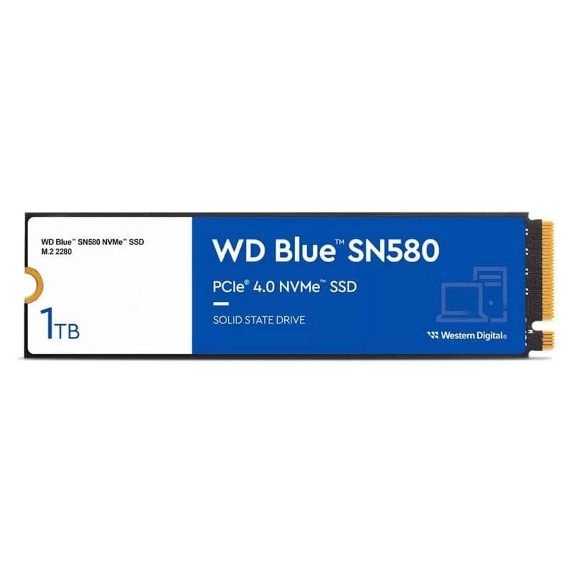 SSD Interne WD Blue SN580 M.2 1 To PCIe 4.0 TLC NVMe