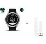 Montre GPS Garmin Epix 2 Sapphire Titane avec bracelet supplémentaire