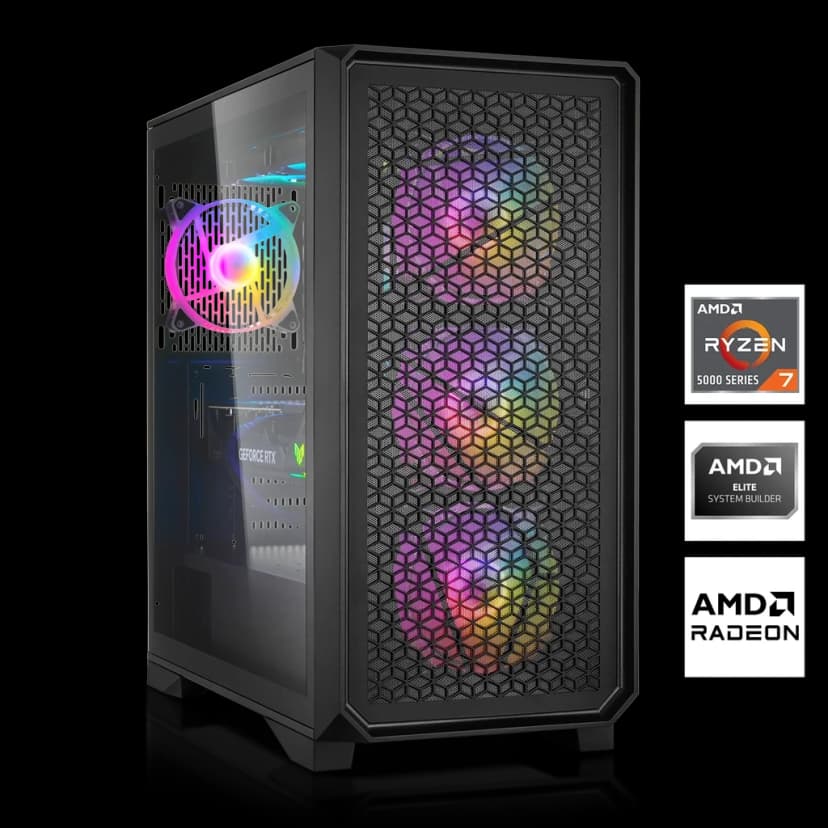 PC gamer performant : Ryzen 7 5700X, RX 9070 XT, 32 Go RAM, 1 To SSD