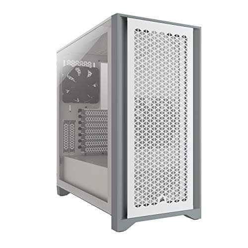 Boîtier PC Corsair 4000D Airflow - Édition Blanche en Verre Trempé
