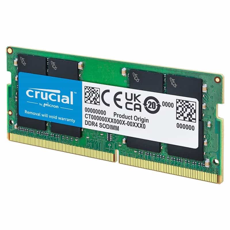 Barrette de Mémoire Crucial CT8G4SFS824A 2400MHz CL17 - 8Go DDR4
