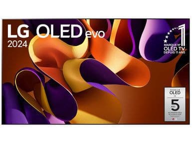 Téléviseur LG OLED55G4 55 pouces - Écran OLED Evo, 139 cm, 4K UHD (avec remise de 200€)