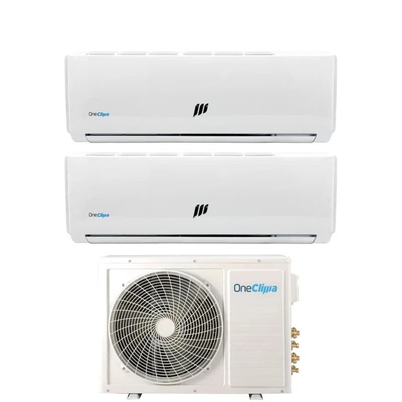 Climatiseur bi-split OneClima Pro 9+12 BTU à prix réduit