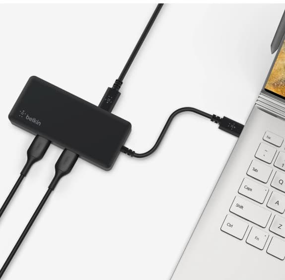 Hub USB-C multiport 5-en-1 de Belkin (remise de 6€ via ODR)