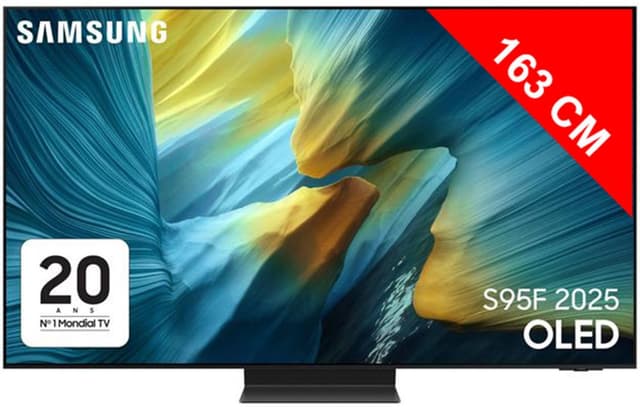 Code promo - Téléviseur Samsung TQ65S95F OLED 65 pouces : une expérience visuelle exceptionnelle