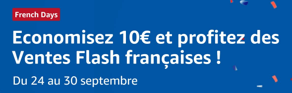 10 euros offerts dès 50 euros d'achat sur Amazon