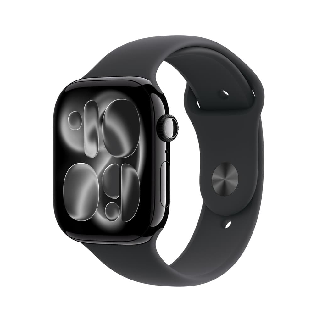Apple Watch Series 11 46mm en aluminium noir : santé et performance