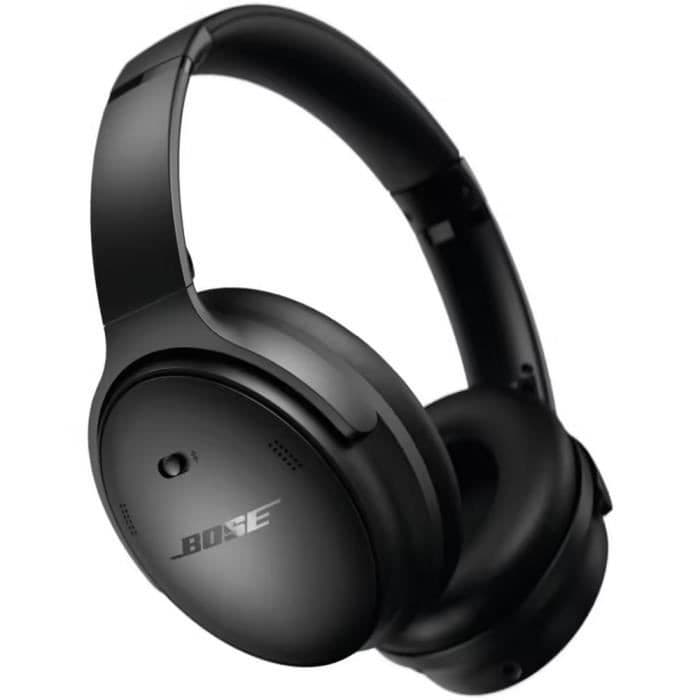 Code promo - Casque Bose QuietComfort SC Noir - Réduction de bruit active, Étui inclus