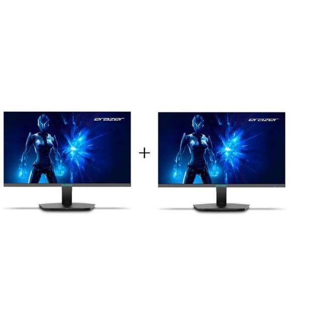 Code promo - Dual écrans gaming 24" FHD 180Hz IPS – Réglable en hauteur
